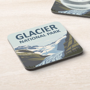 Porta-copo Glacier National Park Viagem Art