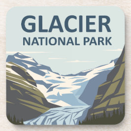 Porta-copo Glacier National Park Viagem Art