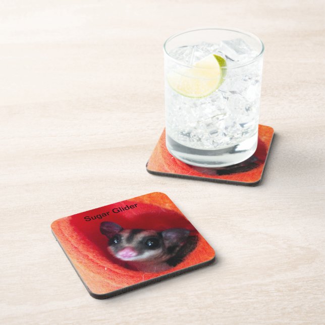 Porta-copo Glider de Açúcar na Cama Laranja (Lado Direito)