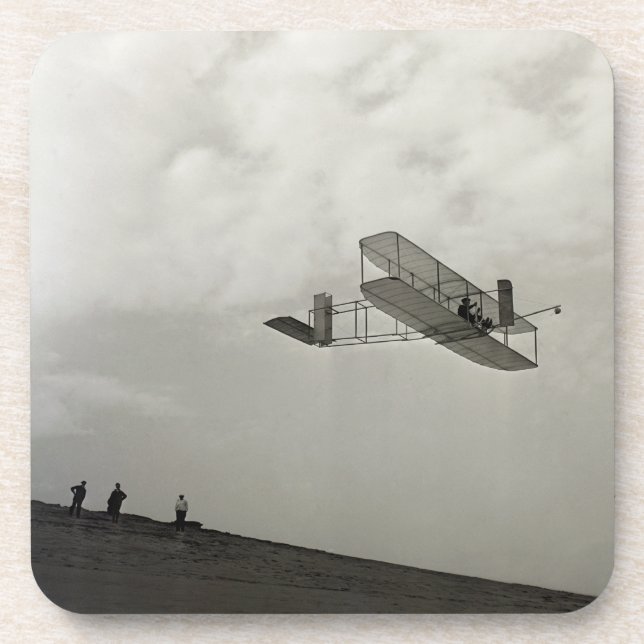 Porta-copo Glider Test Flight Aviation Wright Brothers (Frente)