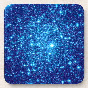 Porta-copo Glitter Astral Azul