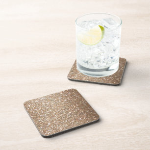 Porta-copo Glitter Dourado, Glamor Party Festivo, Estipula