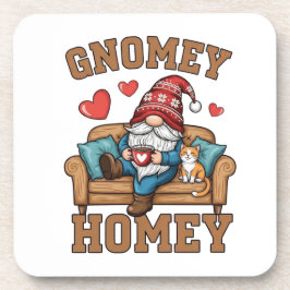 Porta-copo Gnomey homey gnome em casa design