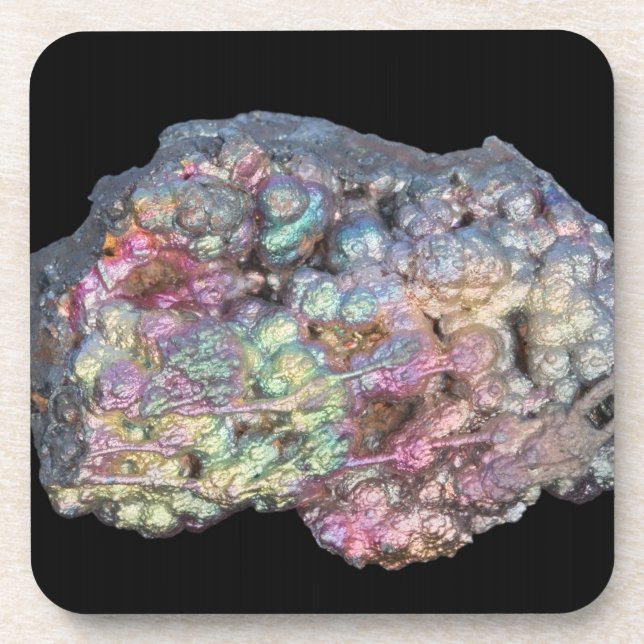 Porta-copo Goethite que mostra o Iridescence (Frente)