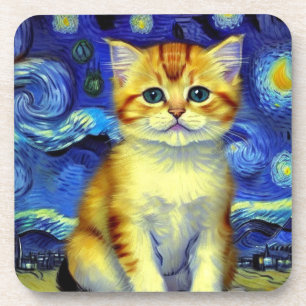 Porta-copo Góh Góh Frio Cote Starry Night Van Gogh