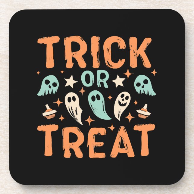 Porta-copo Gola ou Trato de Halloween (Frente)