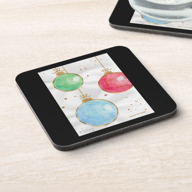 Porta-copo Gold Strings & Pretty Things - KidsArt for CHOC (Left Side)