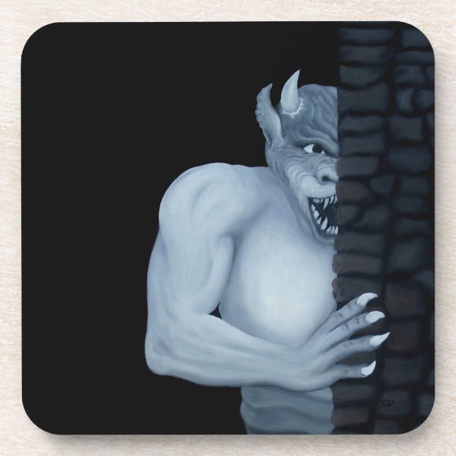 Porta-copo Golem - Gargoyle (Frente)