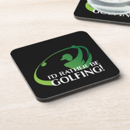Porta-copo Golfe Jogando Golfe Jogador Moderno Esportes Preto