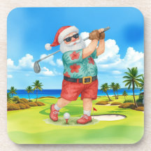 Golfe Papais noeis Golfe no Verão de Natal