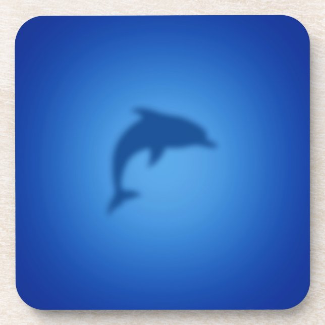 Porta-copo Golfinho-azul (Frente)