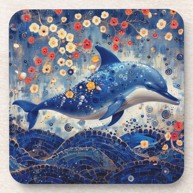 Porta-copo Golfinho Whimsical (Frente)