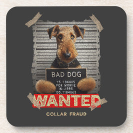 Porta-copo Golpista de Coleira: O Airedale Terrier