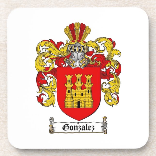 Porta-copo Gonzalez [Espanhol] Familiar Crest * Bepra Coaster (Frente)