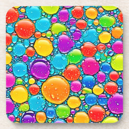 Porta-copo Gotas Líquidas Abstratas