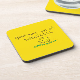 Porta-copo Governo Sair do REE SNEKRIGHT Gadsden Flag x6