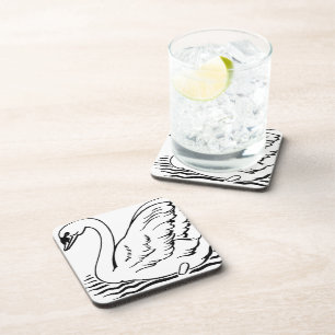 Porta-copo Graceful Swan