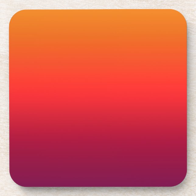 Porta-copo Gradiente de Ombre Glória Morning (Frente)