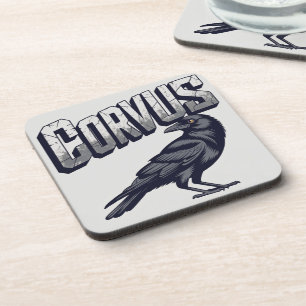 Porta-copo Gráfica Mascote Corvo Corvus