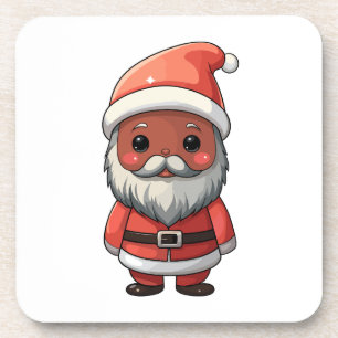 Porta-copo Gráfico de Cartoon Santa Claus