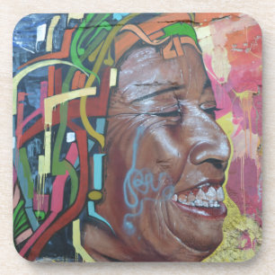 Porta-copo Grafite Face