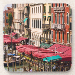 Porta-copo Grande Canal de Veneza Itália com barcos gôndola
