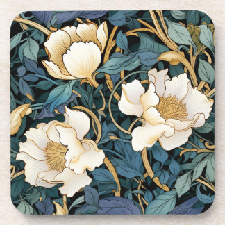 Porta-copo Grandes Flores William Morris Inspirou Duro Plásti