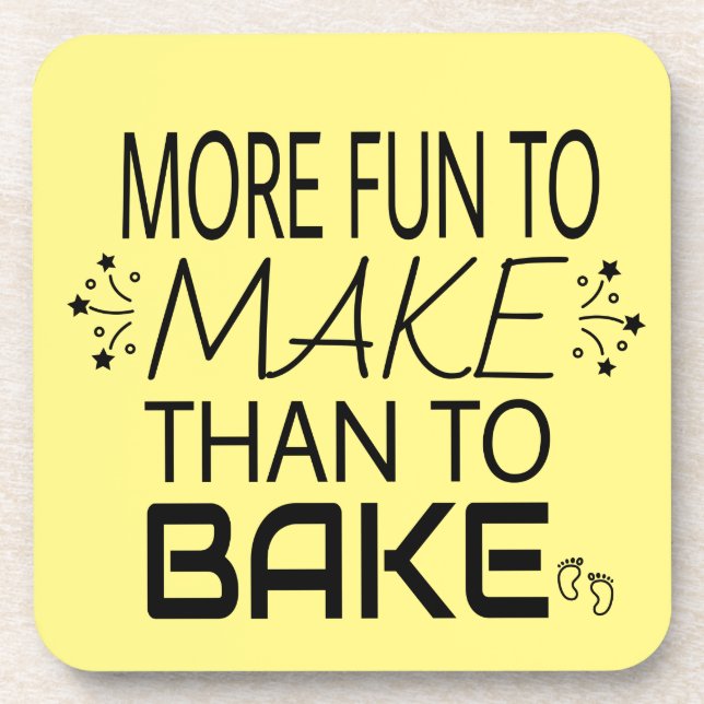 Porta-copo Gravidez Mais Divertida Do Que Humor Assar (Frente)