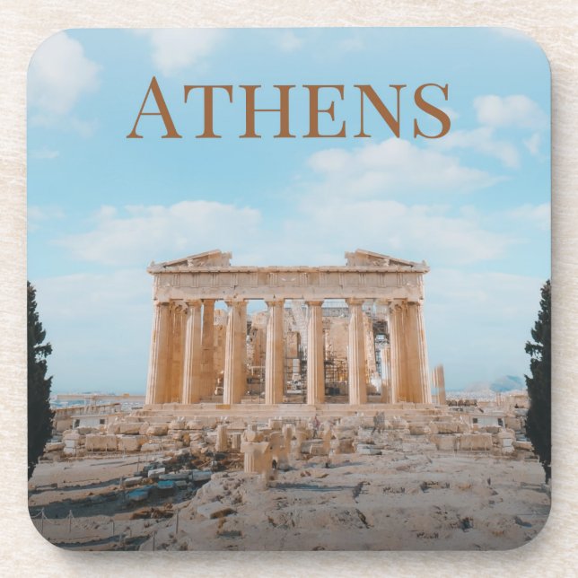 Porta-copo Grécia Atenas (Frente)