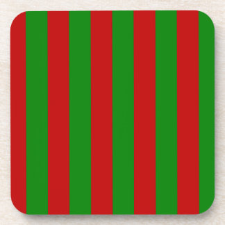 Porta-copo Green and Red Stripes Toksie Turbie