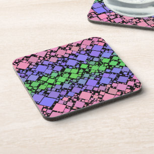 Porta-copo Groovy Boho Retro Mod Geométrico Trigender Pride