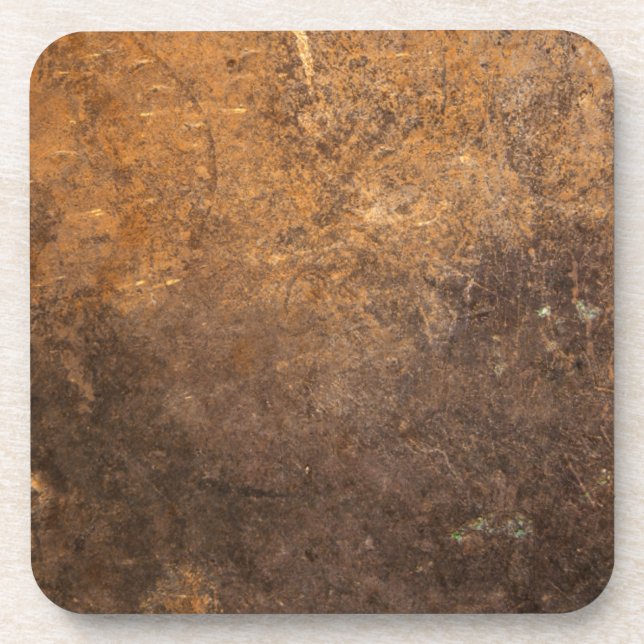 Porta-copo Grunge Laranja 7 (Frente)