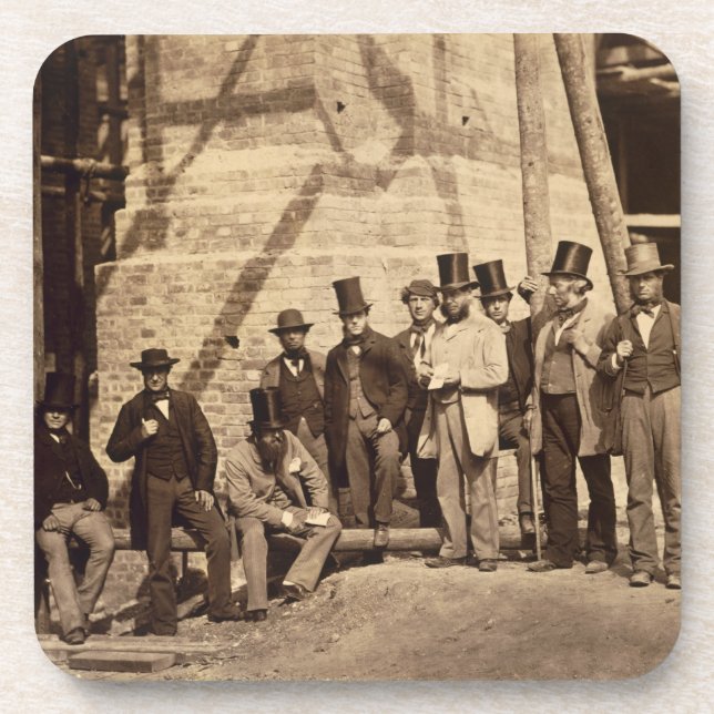 Porta-copo Grupo de contramestres, 1862 (foto) (Frente)