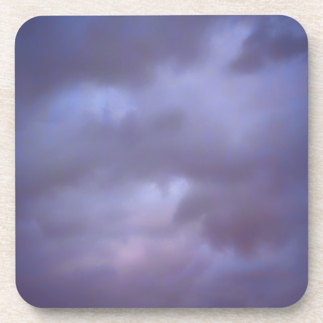 Porta-copo Guardanapo de Tecido Nuvens Tempestuosas (Frente)