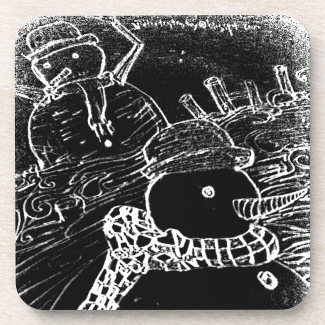 Porta-copo guardião da neve do iaie (Frente)