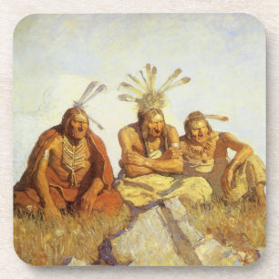 Porta-copo Guerra do vintage ocidental, dos guardiães ou paz