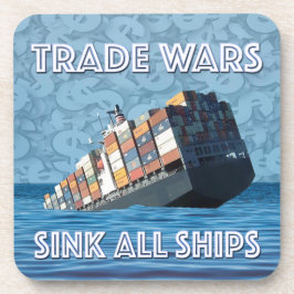 Porta-copo Guerras Comerciais Assustam Todos Os Navios