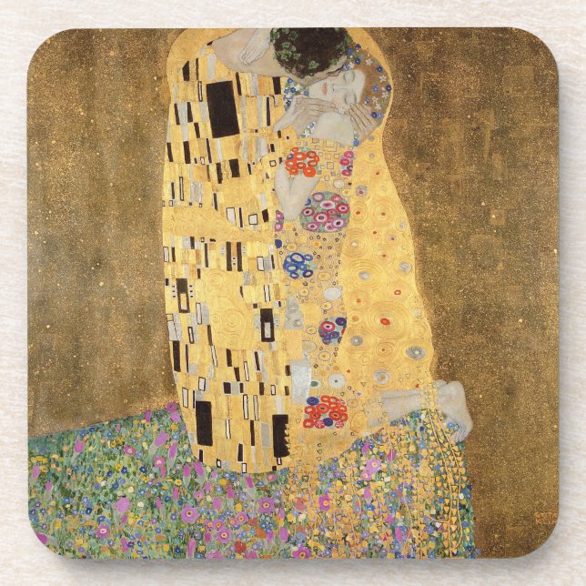 Porta-copo Gustav Klimt | The Kiss, 1907-08 (Frente)