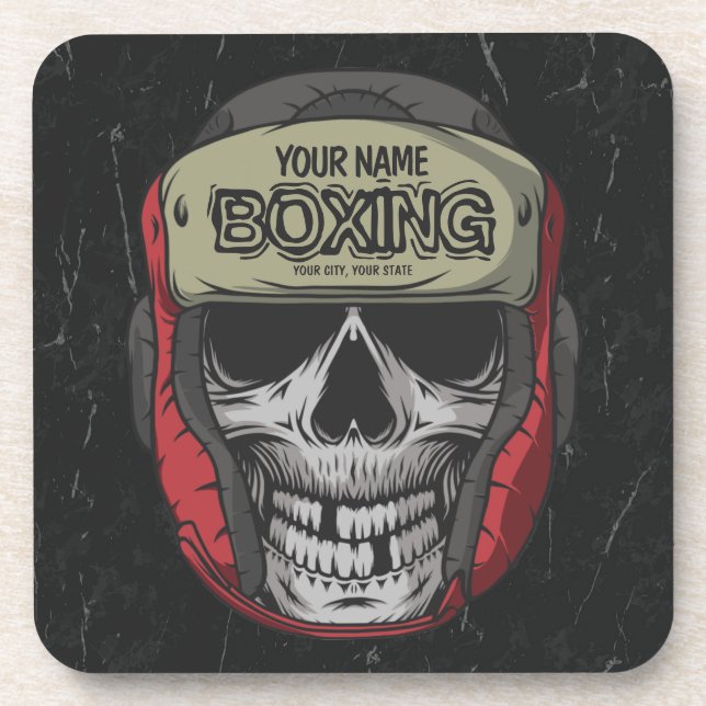 Porta-copo Gym de Boxer Boxer Personalizado (Frente)