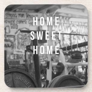 Porta-copo Gym - Home Sweet Home - Barbell - Workout