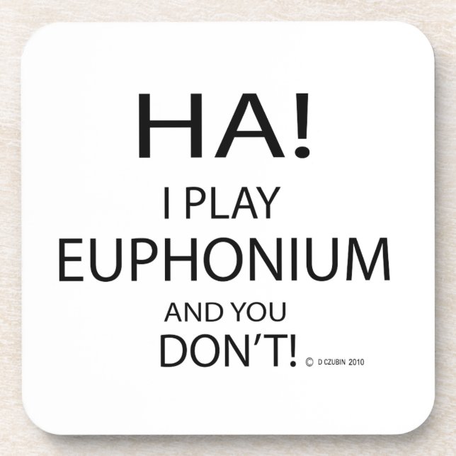Porta-copo Ha Euphonium (Frente)