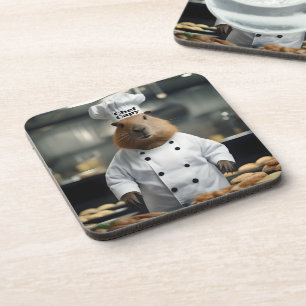 Porta-copo Habilidade com Massas: O Capivara Culinário