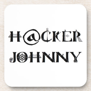 Porta-copo hacker johnny