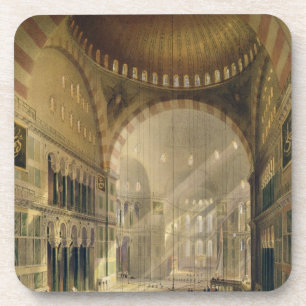 Porta-copo Haghia Sophia, placa 24: interior do d central