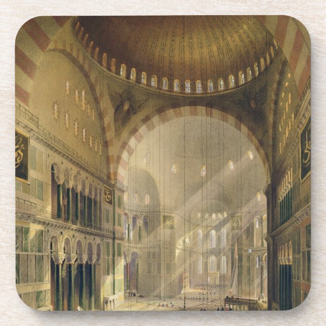 Porta-copo Haghia Sophia, placa 24: interior do d central (Frente)