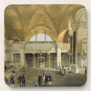Porta-copo Haghia Sophia, placa 9: a galeria imperial nova,