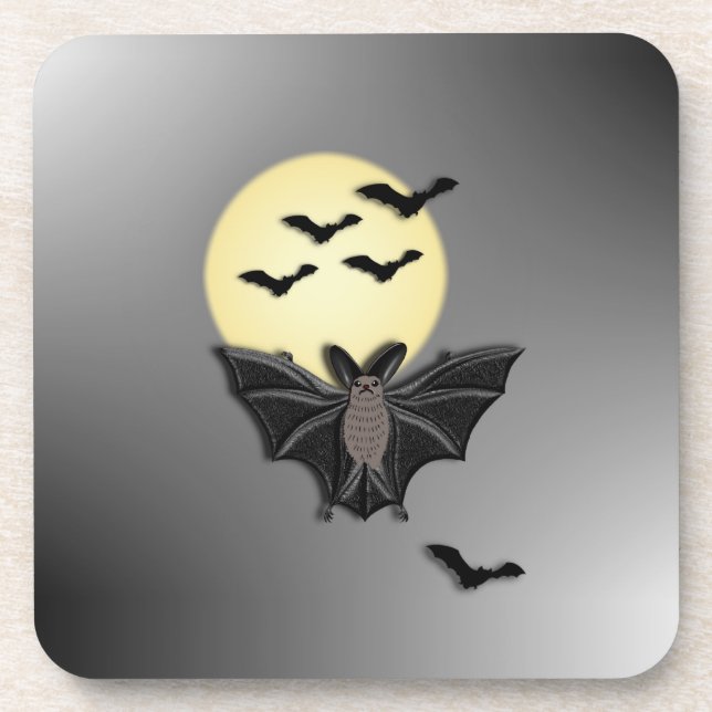 Porta-copo Halloween Bat (Frente)