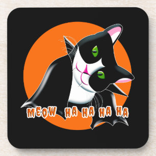 Porta-copo Halloween Cat