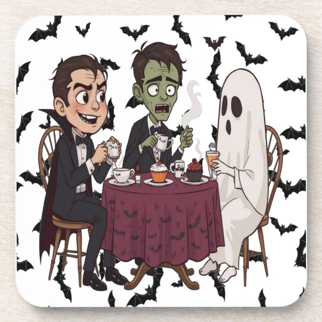 Porta-copo Halloween do Banquete doce de Monster (Frente)