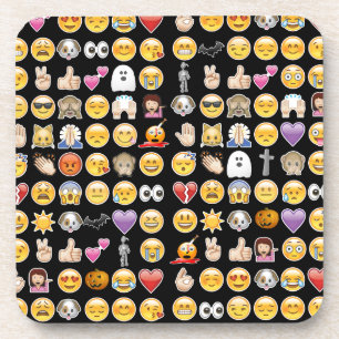 Porta-copo halloween emoji